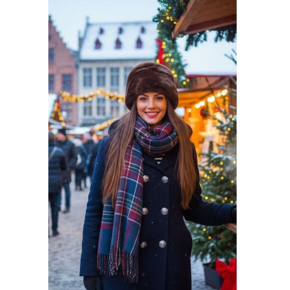 Vintage 70s Brown Faux Fur Cloche Hat – Après-Ski Chic Winter Festival Style